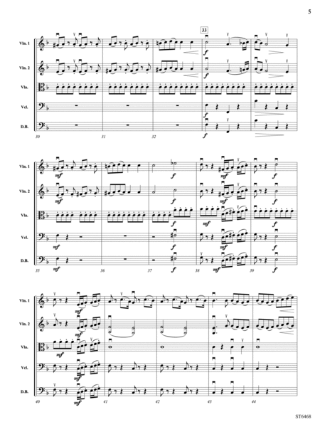 Sinfonia in D Minor: Score