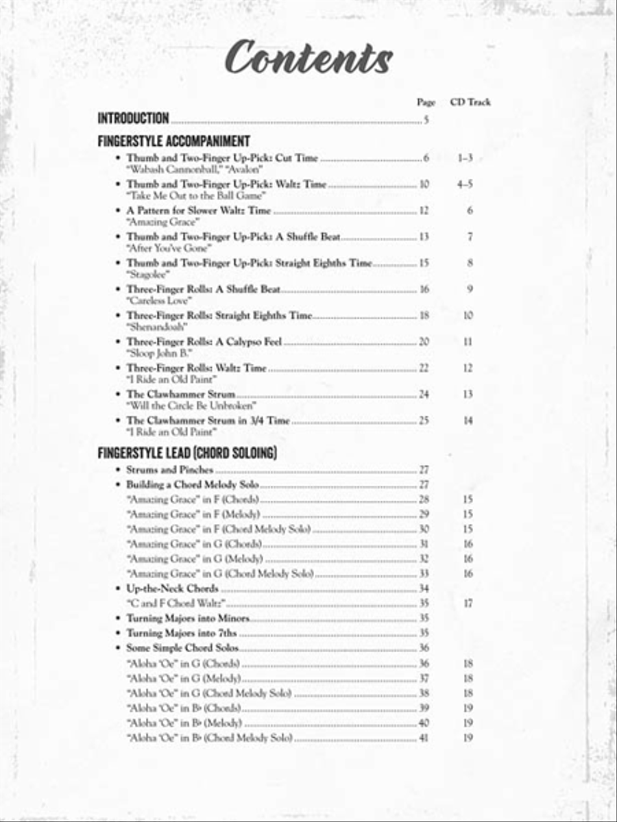 Fingerstyle Ukulele Fingerstyle Ukulele Guitar Tablature scores gallery preview page 3