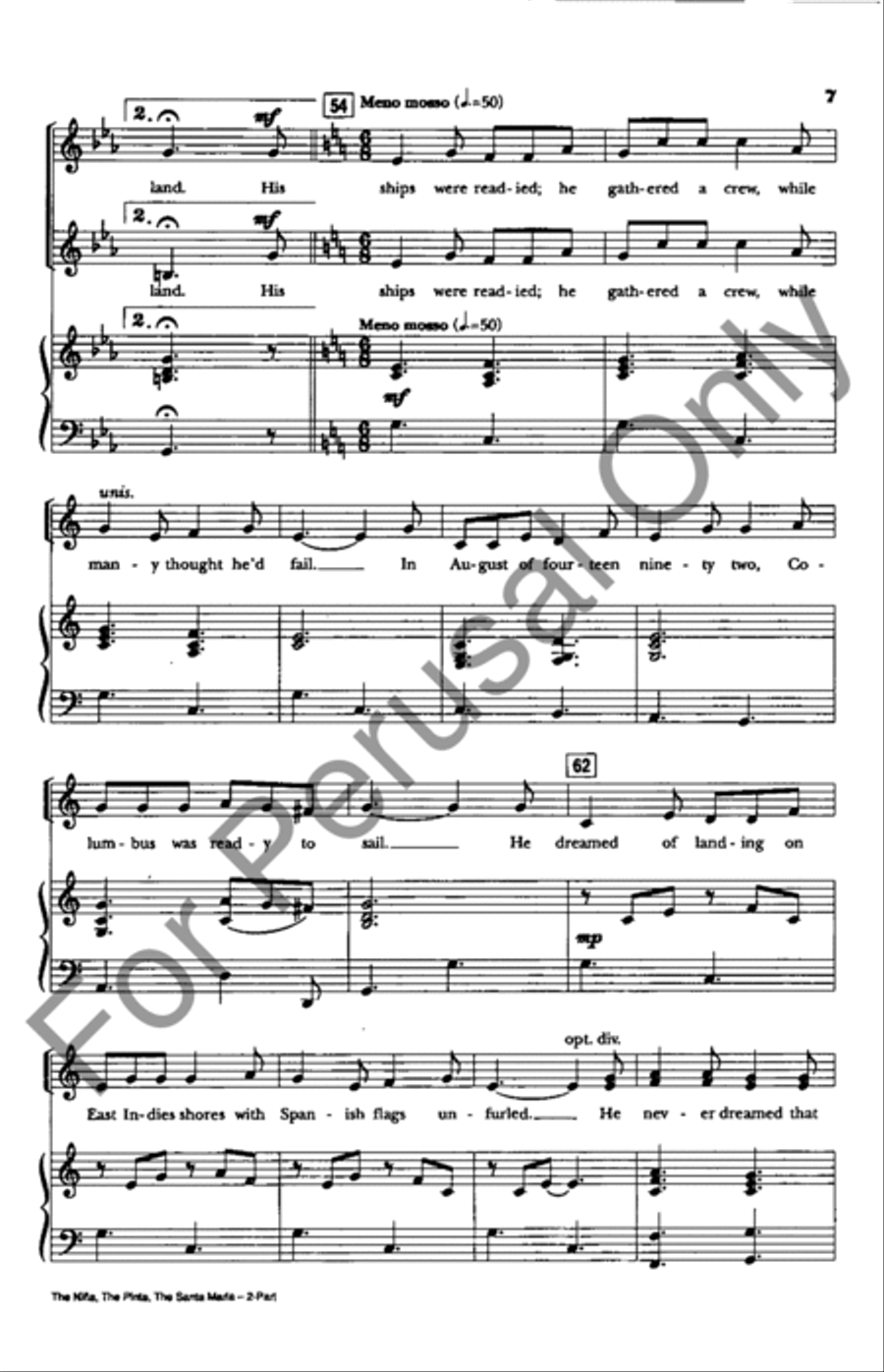 The Nina Pinta Santa Maria SA scores gallery preview page 6