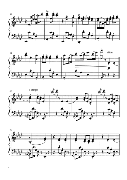 Paru-Parong Bukid - arranged for Piano Solo