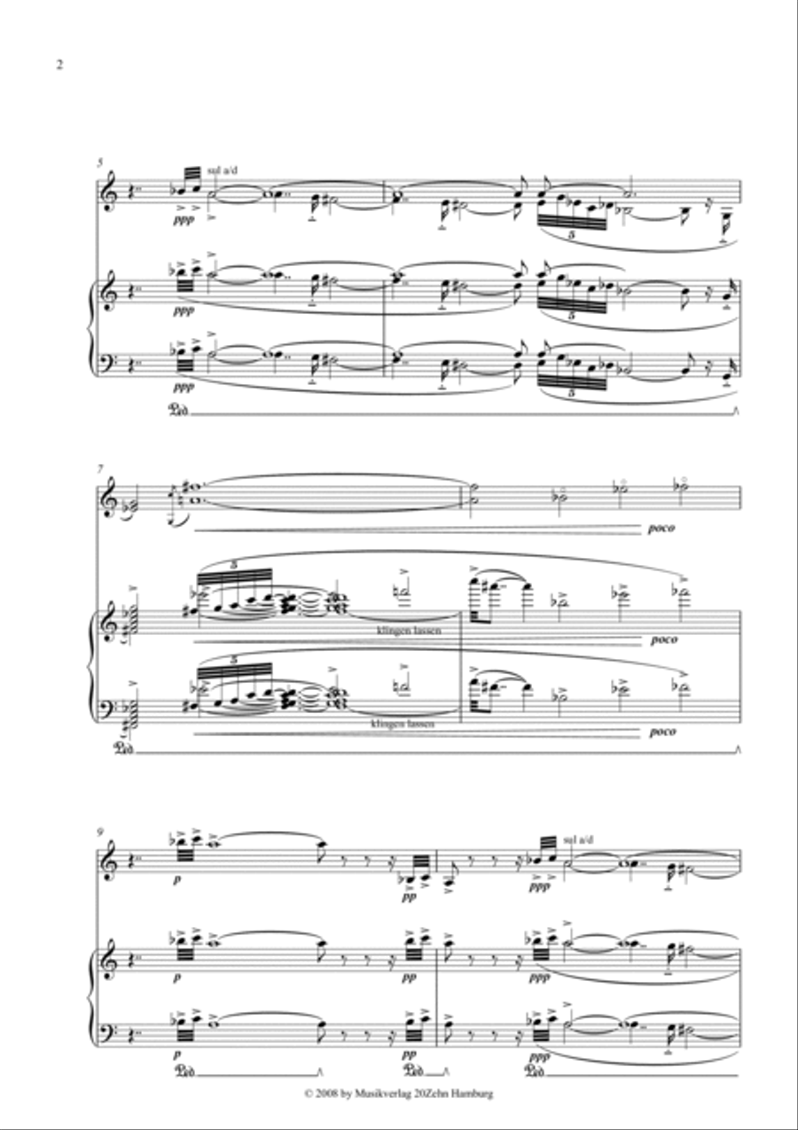 hommage-paysage String Duet scores gallery preview page 4