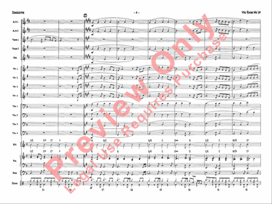 You Raise Me Up You Raise Me Up Jazz Ensemble scores gallery preview page 7