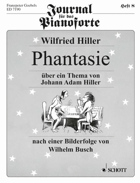 Phantasie Uber Thema Von Hiller by Wilfried Hiller Piano Solo - Sheet Music
