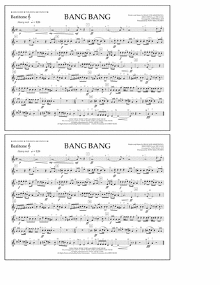 Bang Bang - Baritone T.C.