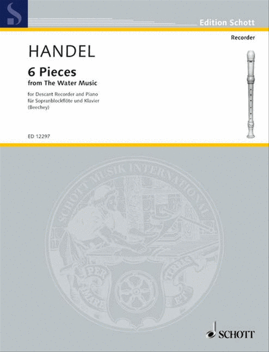 6 Pieces 6 Pieces Soprano Recorder scores gallery preview page 1