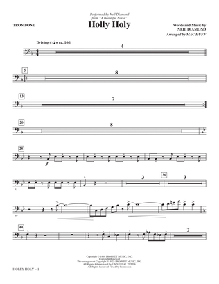 Holly Holy (from A Beautiful Noise) (arr. Mac Huff) - Trombone