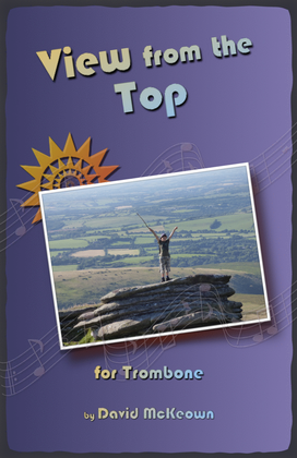 Book cover for View From The Top, for Trombone Duet