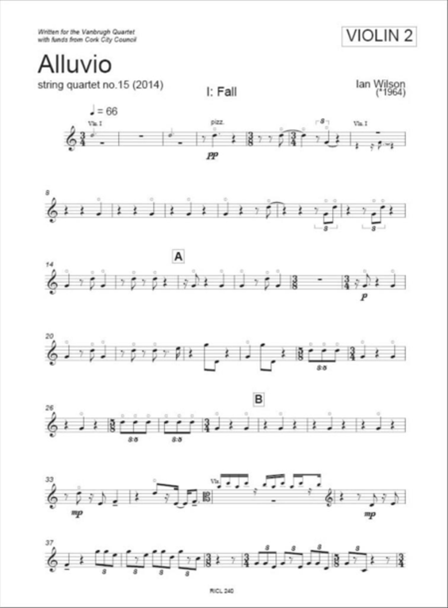 Alluvio String Quartet scores gallery preview page 4