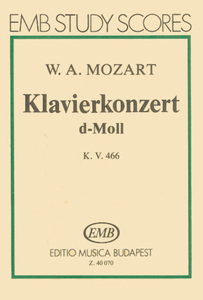 Book cover for Concerto for Piano and Orchestra in D Minor, K. 466