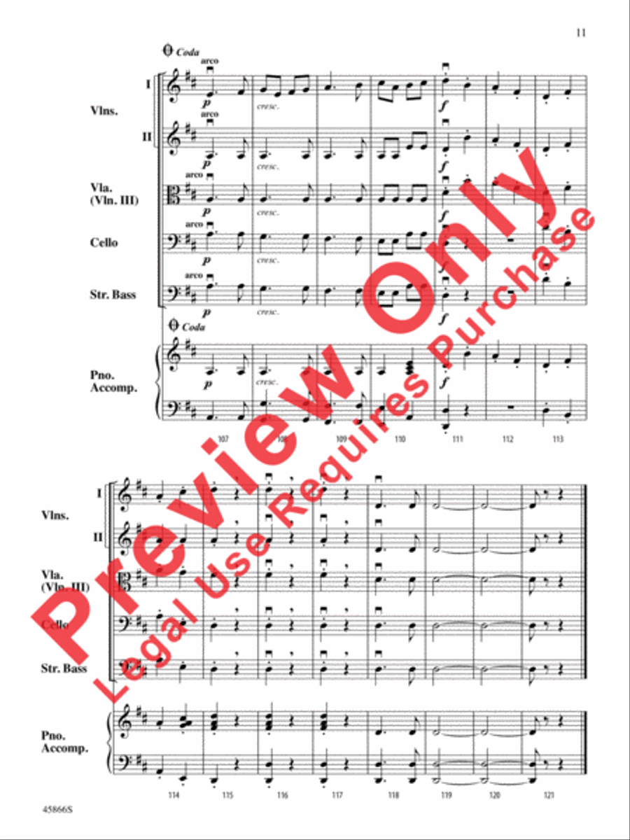 The Polka Dot Polka String Orchestra scores gallery preview page 11