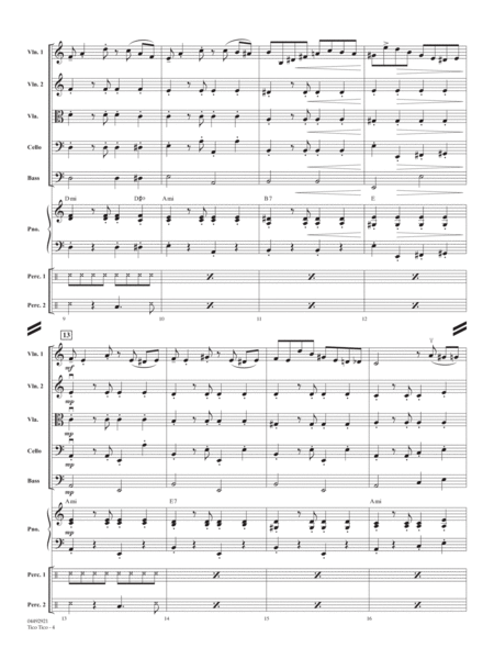 Tico Tico (Tico Tico No Fubá) (arr. James Kazik) - Conductor Score (Full Score)