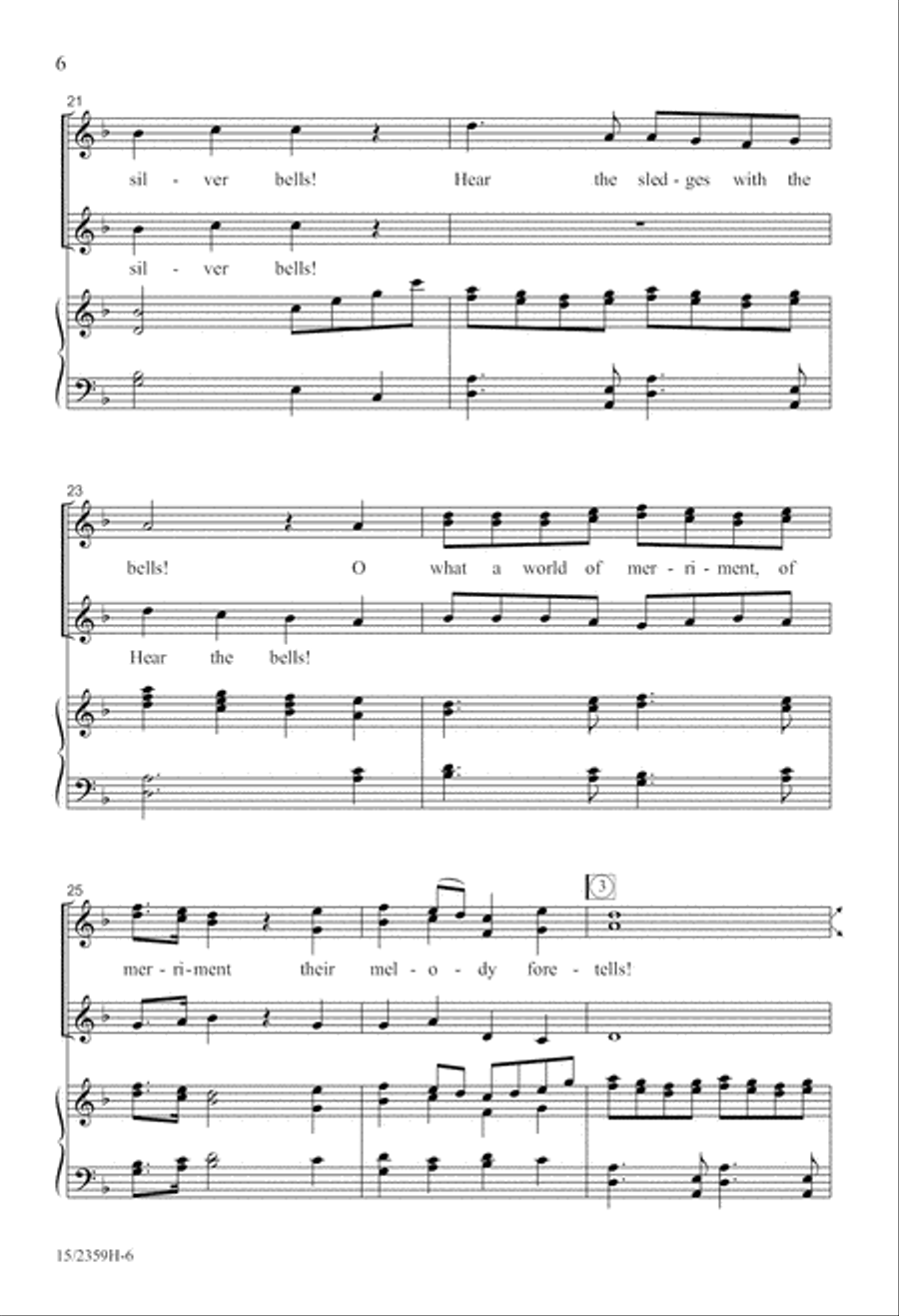 The Bells The Bells SSA scores gallery preview page 6
