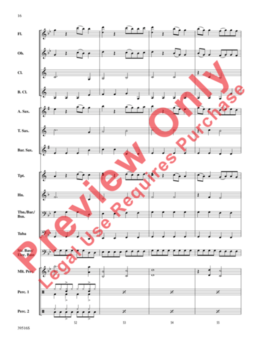 Like Money Like Money Concert Band scores gallery preview page 17