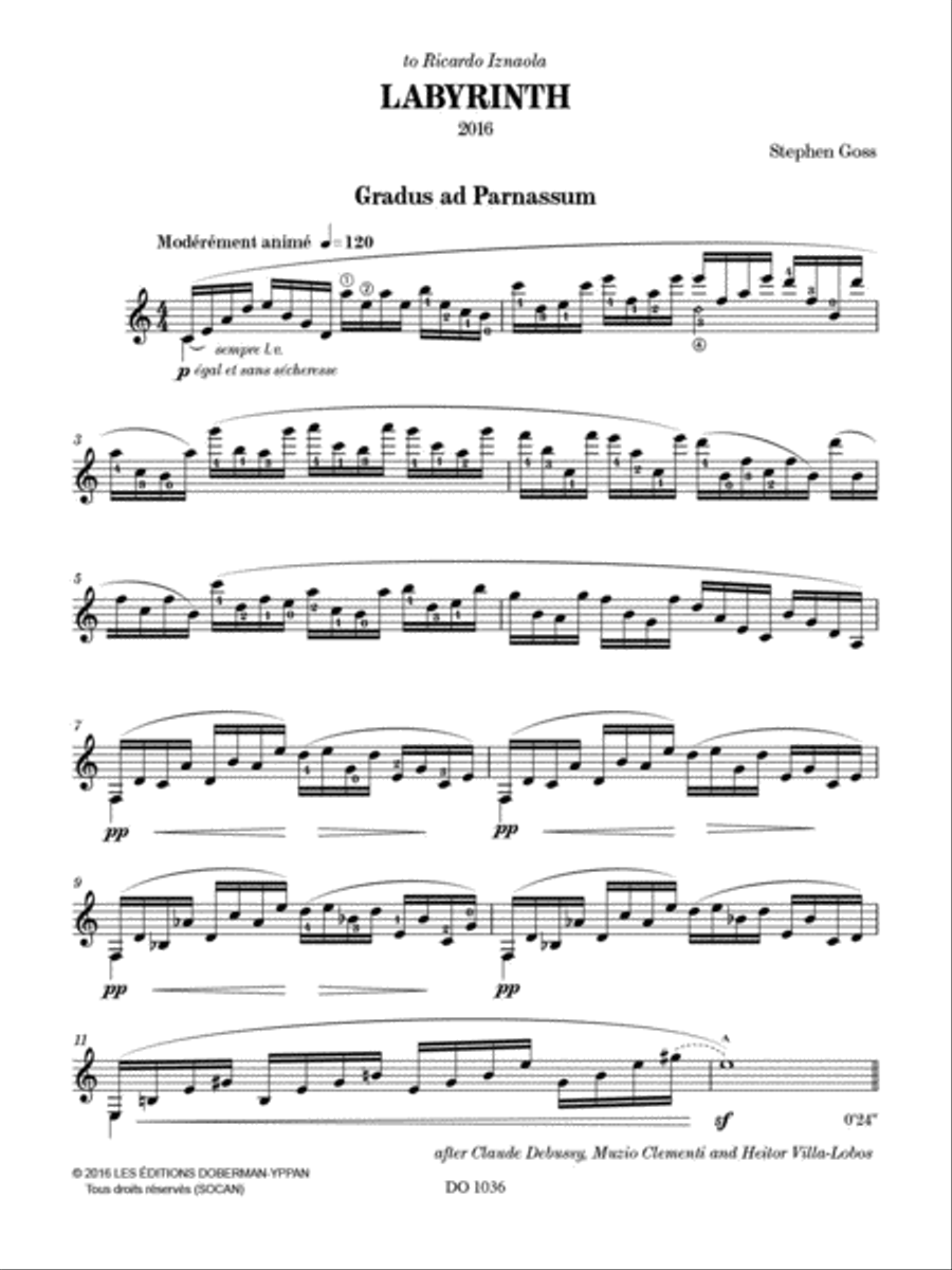 Labyrinth Classical Guitar scores gallery preview page 2