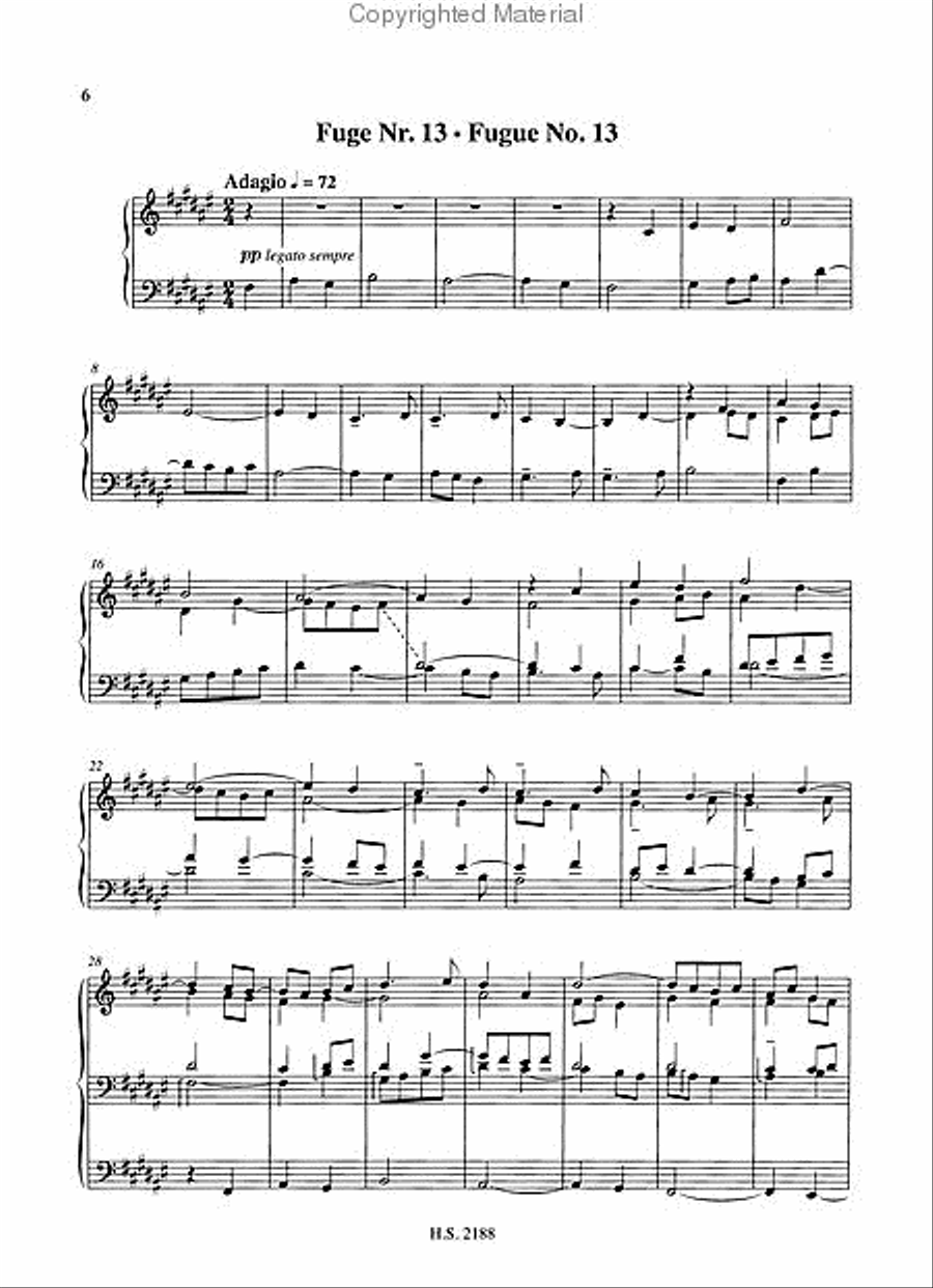 24 Preludes and Fugues, Op. 87 – Volume 2 (Nos. 13-24) Piano Solo scores gallery preview page 3