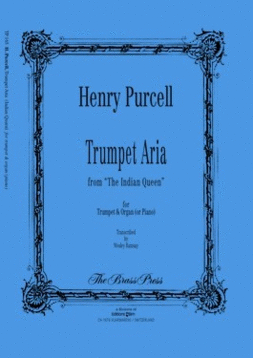 Trumpet Aria From The Indian Queen Tpt Pno
