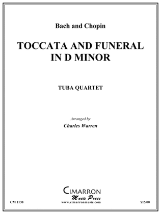 Book cover for Toccata and Funeral in D Minor