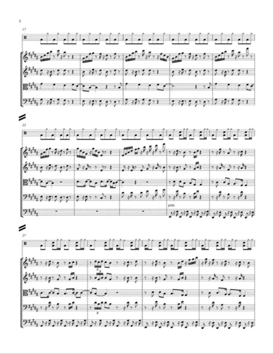 Rather Be Full Orchestra scores gallery preview page 2