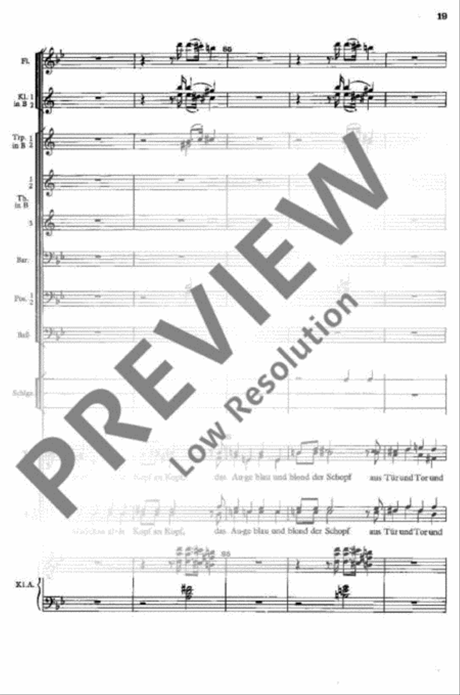 Die Musik kommt Die Musik kommt TTBB scores gallery preview page 19
