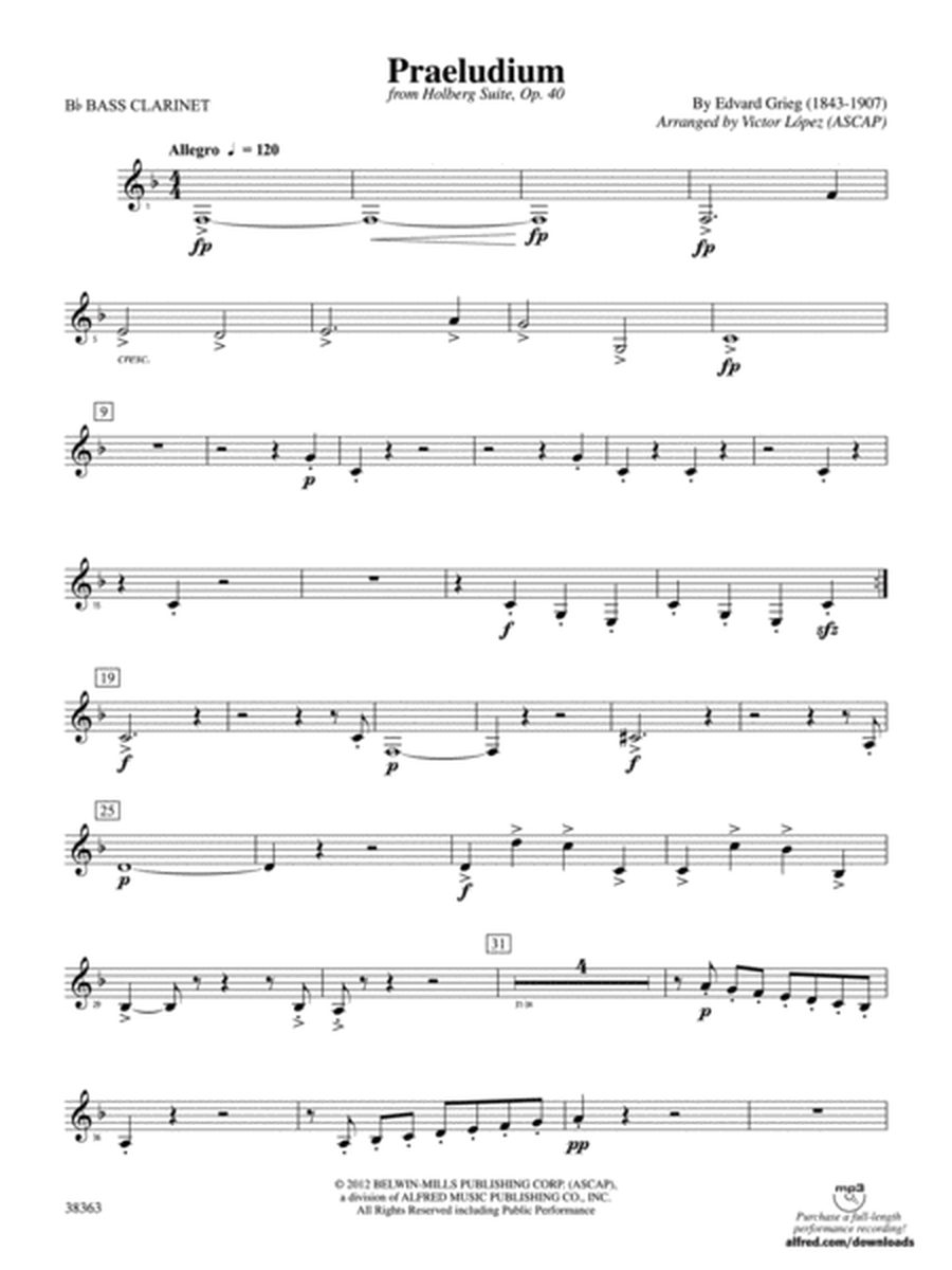 Praeludium: B-flat Bass Clarinet