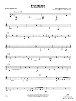 Praeludium: B-flat Bass Clarinet