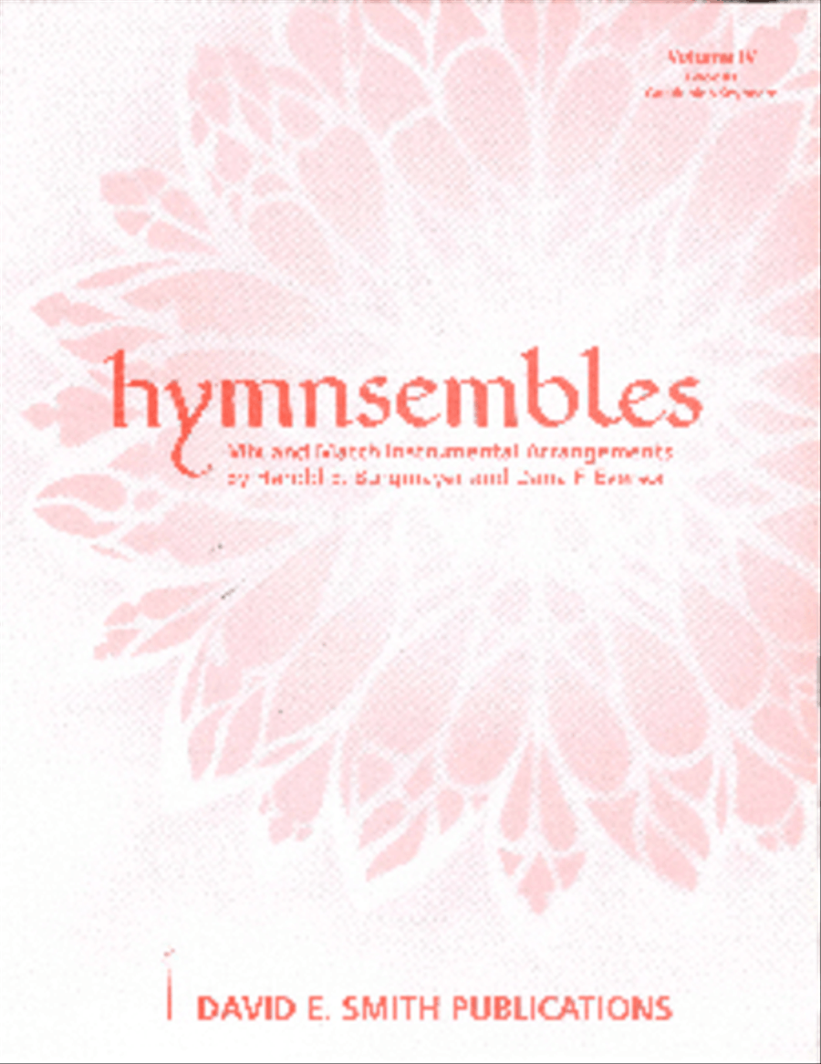 Hymnsembles- Vol IV, Bk 1- Conductor/Keyboard Large Ensemble scores gallery preview page 1