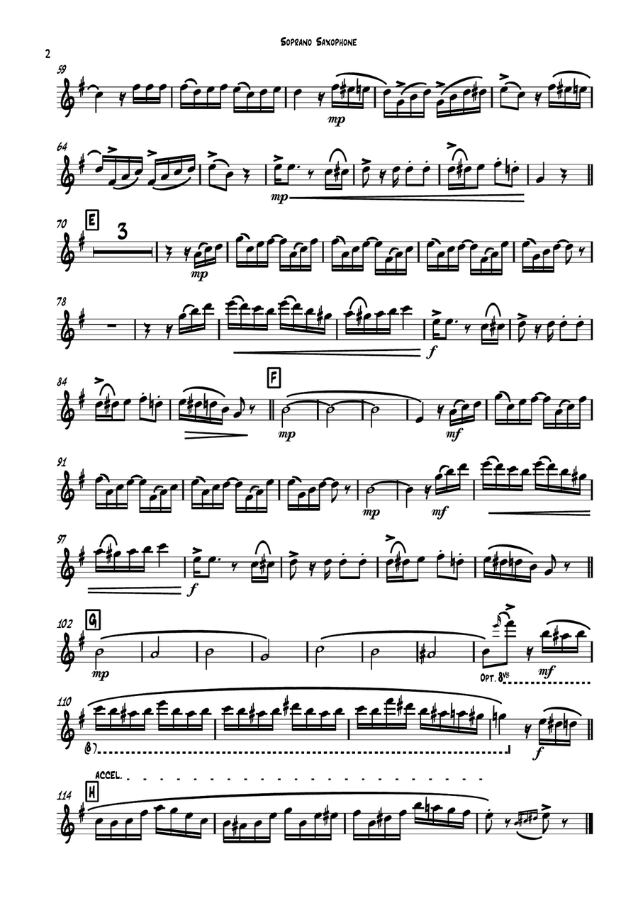 Tico Tico Woodwind Trio scores gallery preview page 4