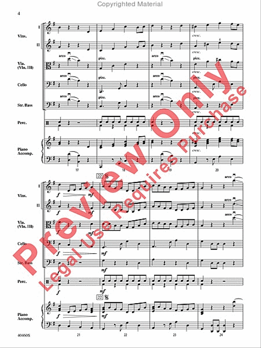 El Gato Pizzicato String Orchestra scores gallery preview page 5
