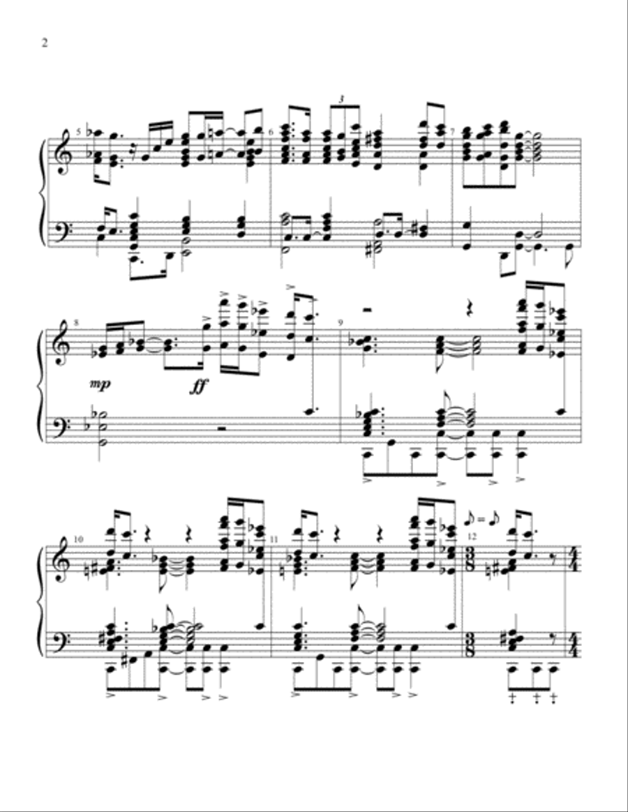 Live And Let Die Live And Let Die Handbell Choir scores gallery preview page 2