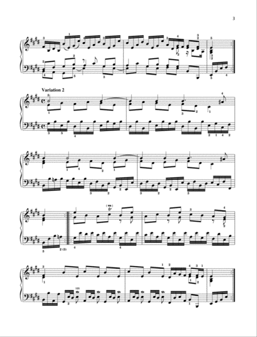The Harmonious Blacksmith Piano Solo scores gallery preview page 2