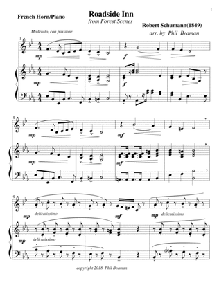 Roadside Inn - Schumann- French Horn-Piano