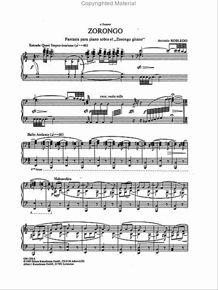 Flamenco-Album 2 Flamenco-Album 2 Piano Solo scores gallery preview page 3