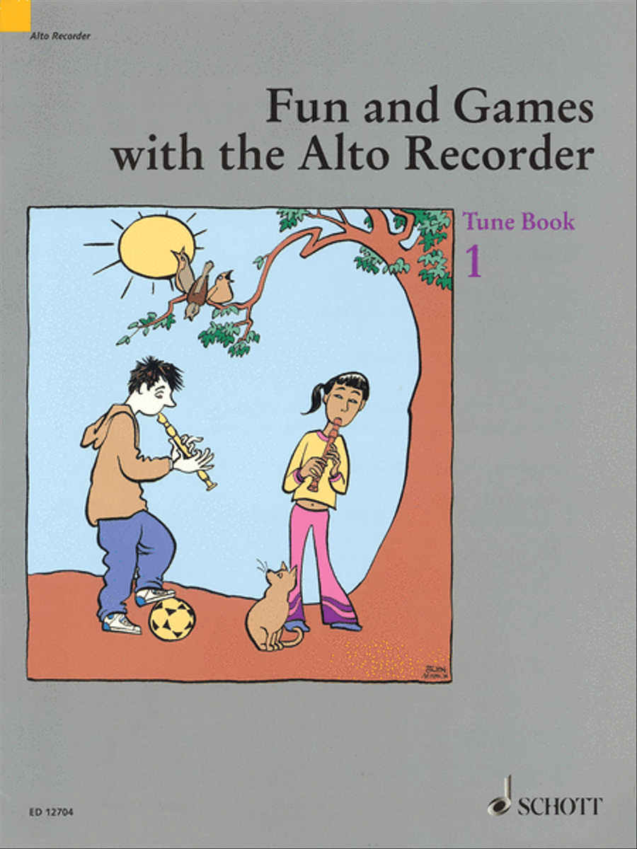 Fun and Games with the Alto Recorder Alto Recorder scores gallery preview page 1