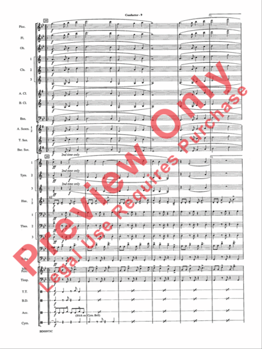 Incantations Concert Band scores gallery preview page 12