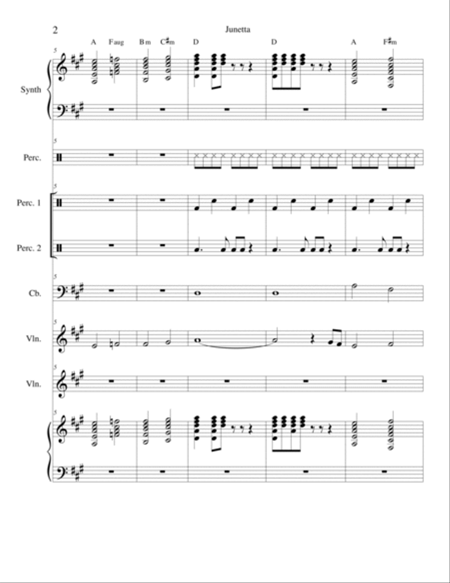 Junetta School and Community scores gallery preview page 2