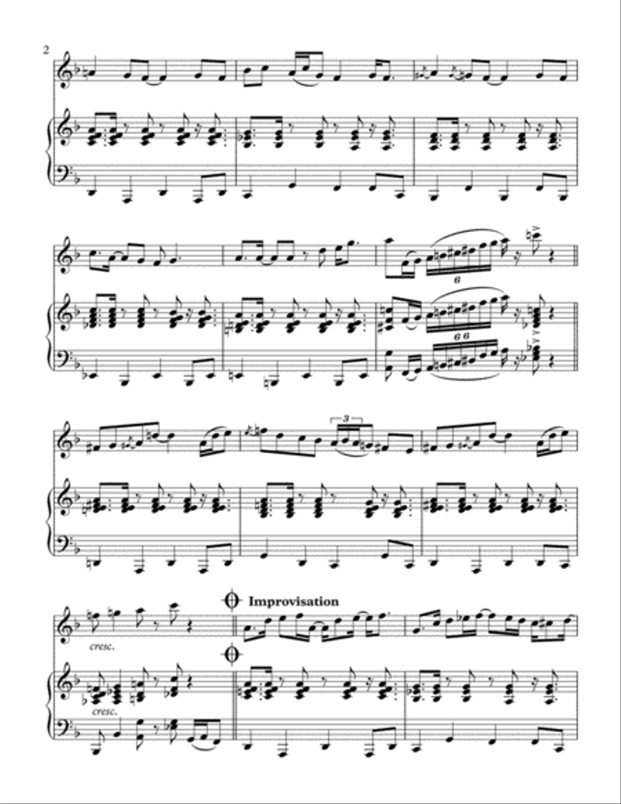 Sunny Violin Solo scores gallery preview page 3
