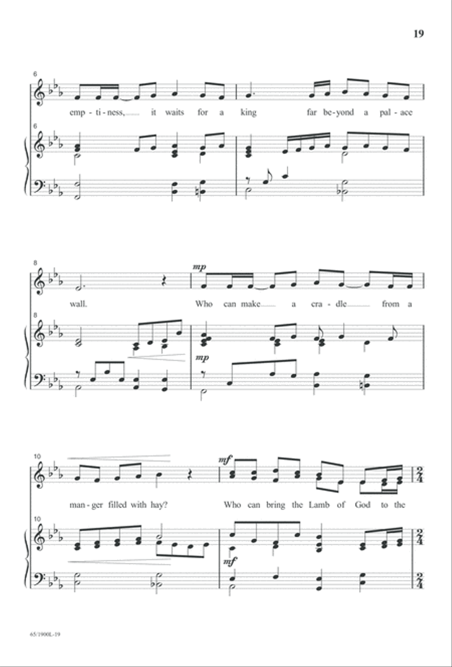 Love's Pure Light 3-Part scores gallery preview page 21