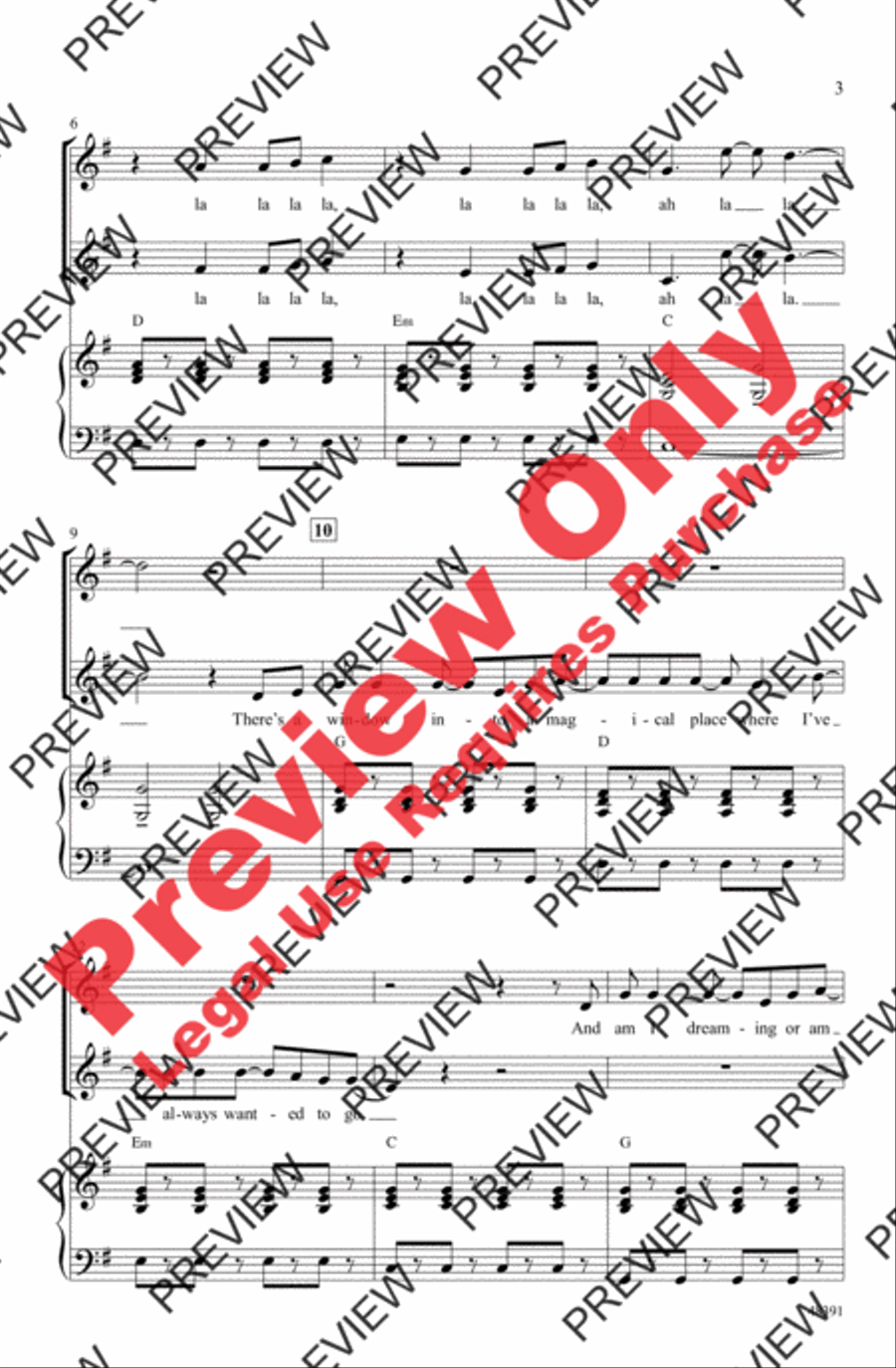 Snow Globe 2-Part scores gallery preview page 3