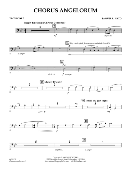Chorus Angelorum - Trombone 2