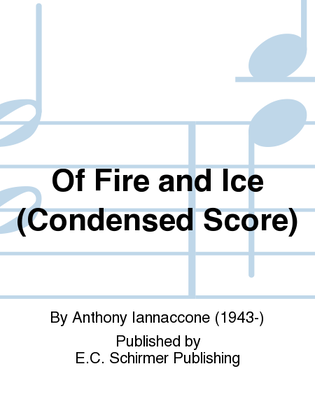 Of Fire and Ice (Condensed Score)