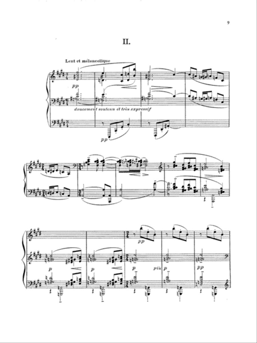 Debussy: Preludes (Volume II) Piano Solo scores gallery preview page 1