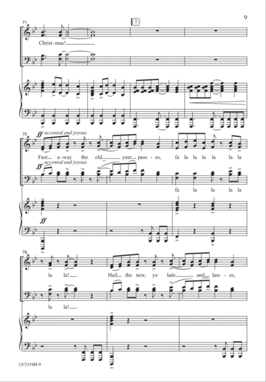 It's Christmas! It's Christmas! 4-Part scores gallery preview page 9