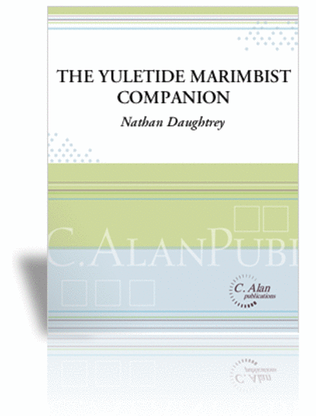 Book cover for The Yuletide Marimbist Companion