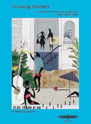 Book cover for Crossing Borders for Piano, Book 3