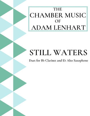 Book cover for Still Waters (Duet for Bb Clarinet and Eb Alto Saxophone)