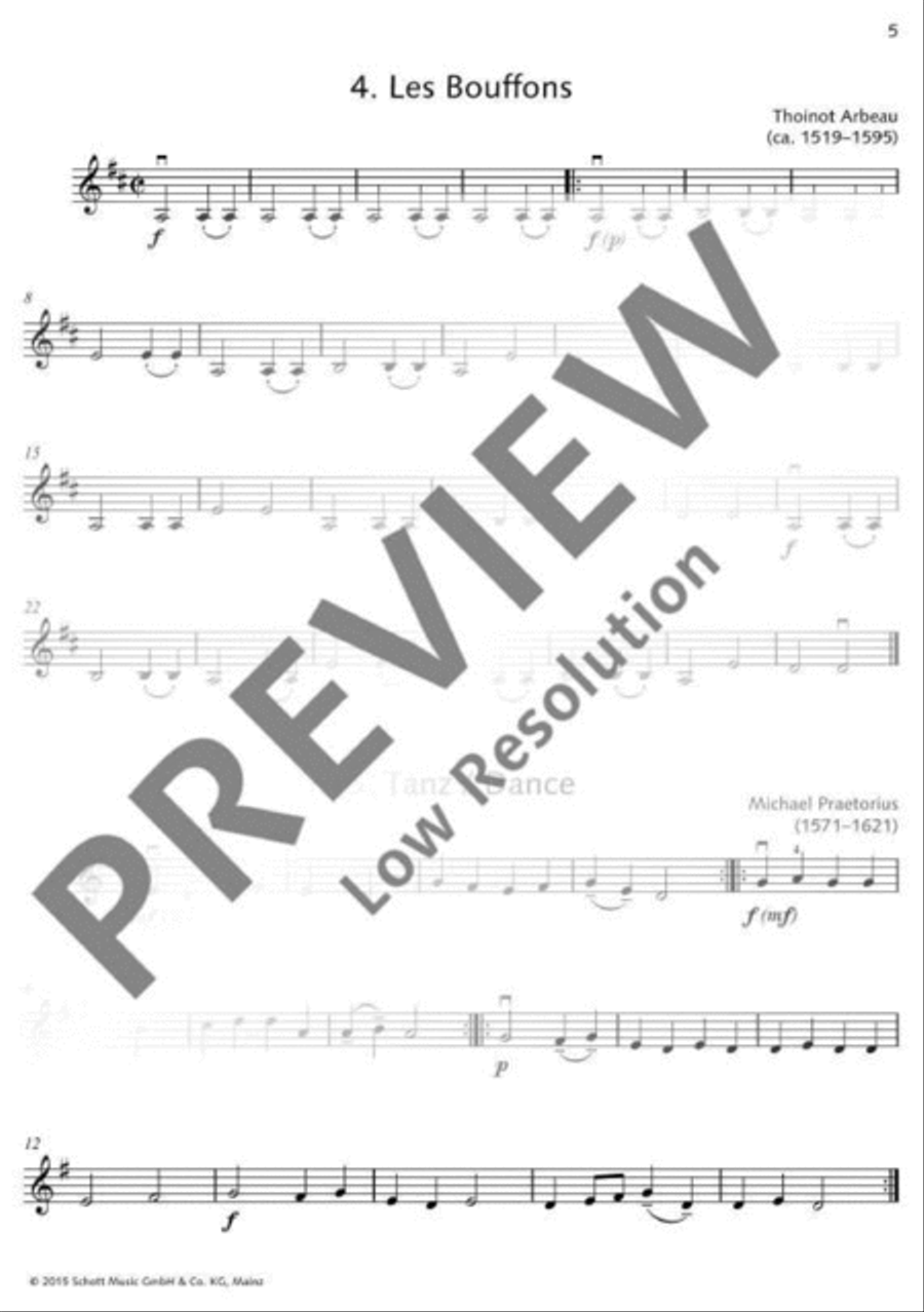 Classical Music for Children Violin scores gallery preview page 6