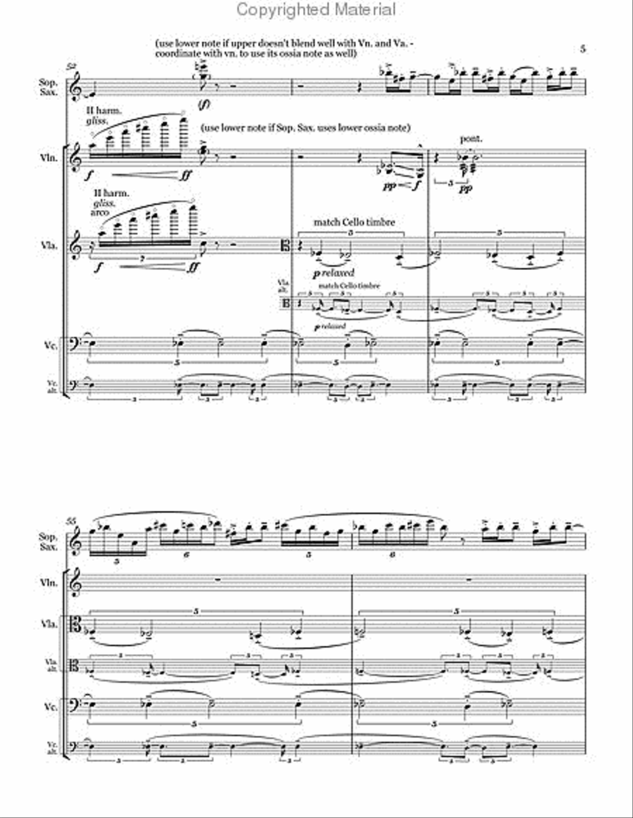 Quartet Chamber Music scores gallery preview page 8