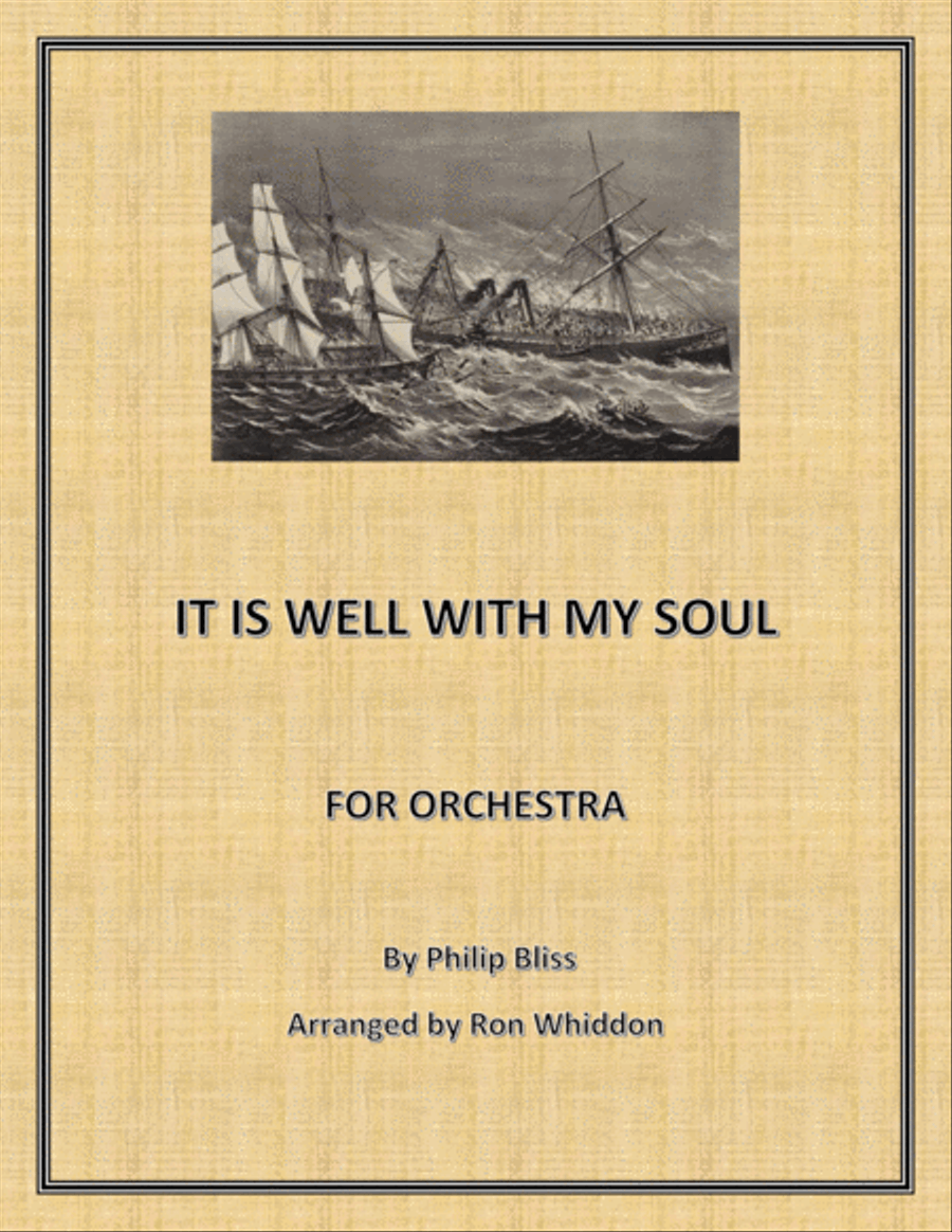 It Is Well With My Soul Full Orchestra scores gallery preview page 1