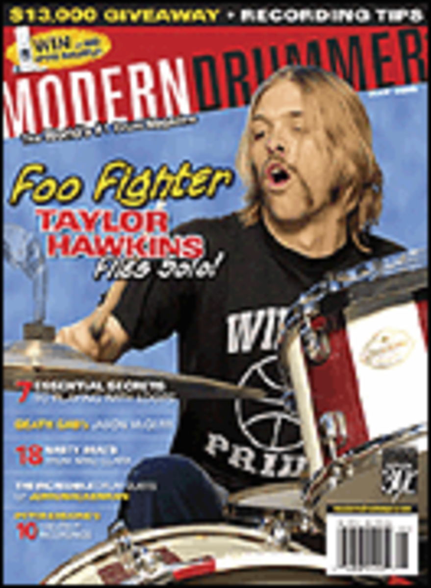 Modern Drummer Magazine Back Issue - May 2006