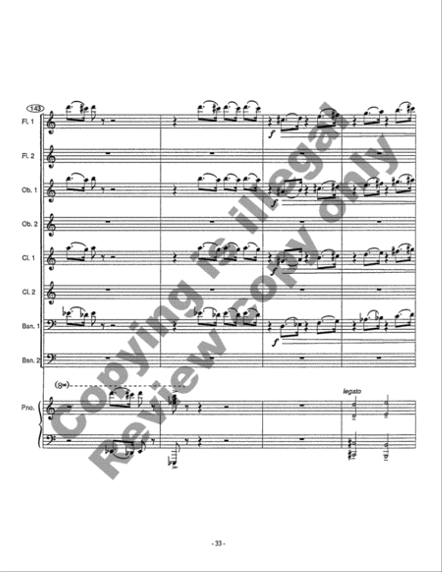 With Love and Hisses Chamber Orchestra scores gallery preview page 20